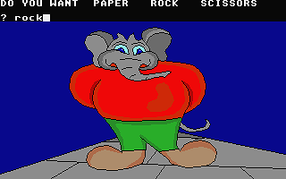 Eliemouse's Paper Rock Scissors atari screenshot